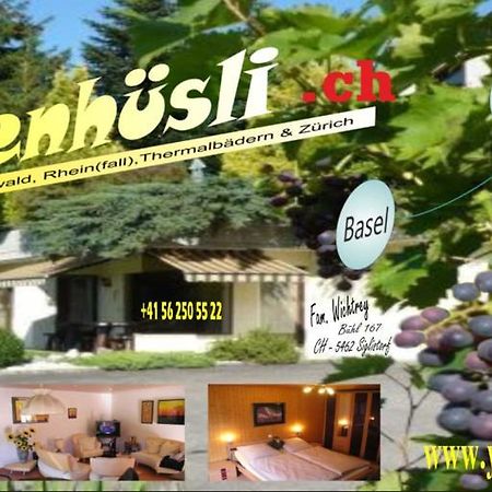 Апартаменты Ferienhuesli Siglistorf Экстерьер фото