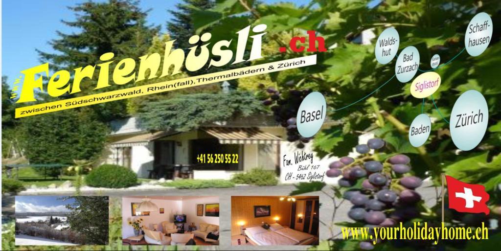 Апартаменты Ferienhuesli Siglistorf Экстерьер фото